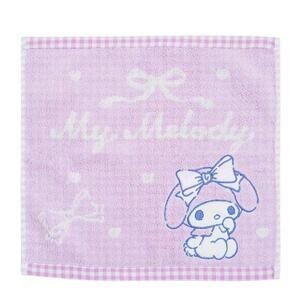 Sanrio My Melody Face Hand Towel Washcloth Japan Import 11.5”